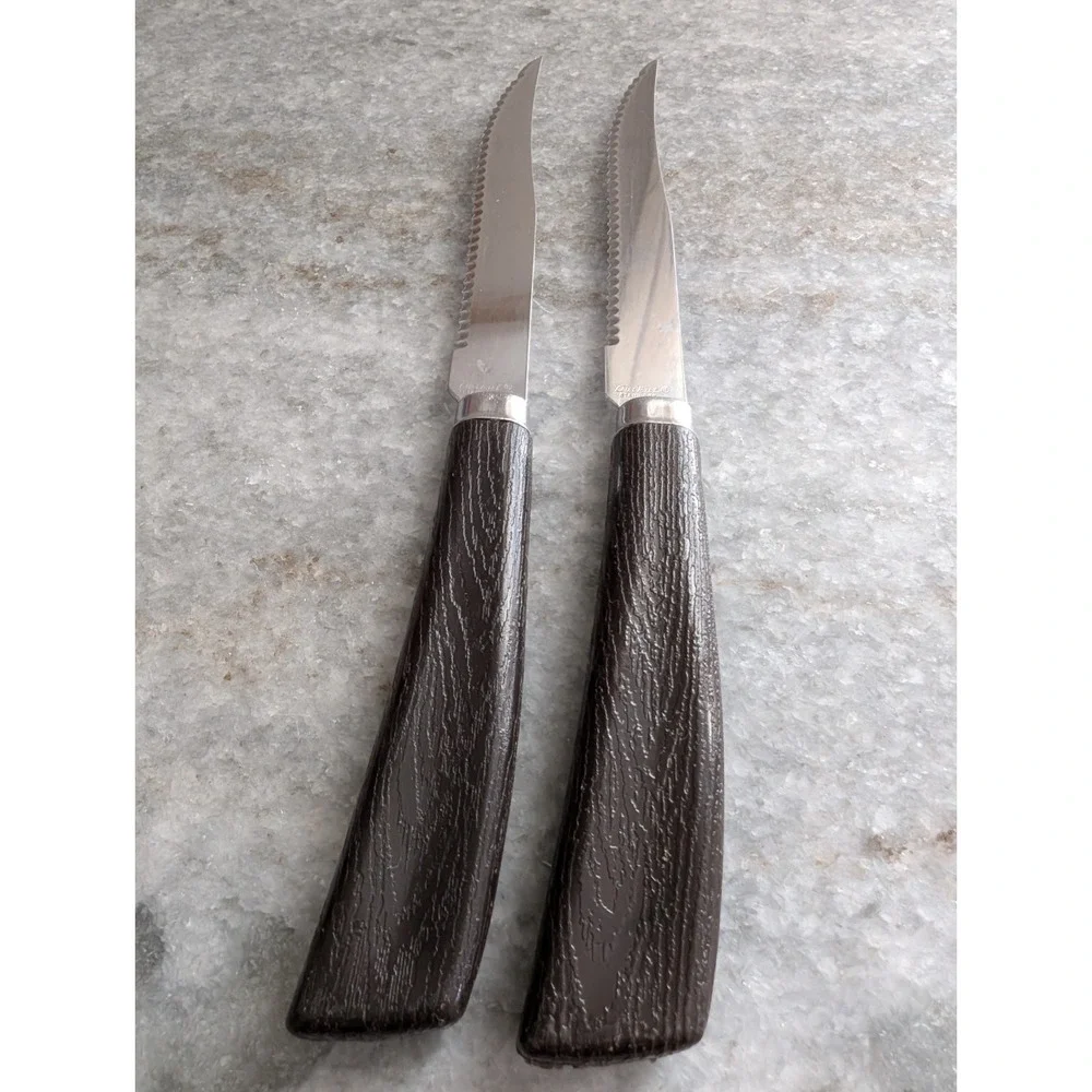 Vintage‎ Quikut Steak Knife Set Of 2